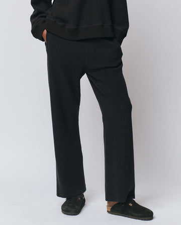 The Plush Victory Sweatpant. -- Almost Black