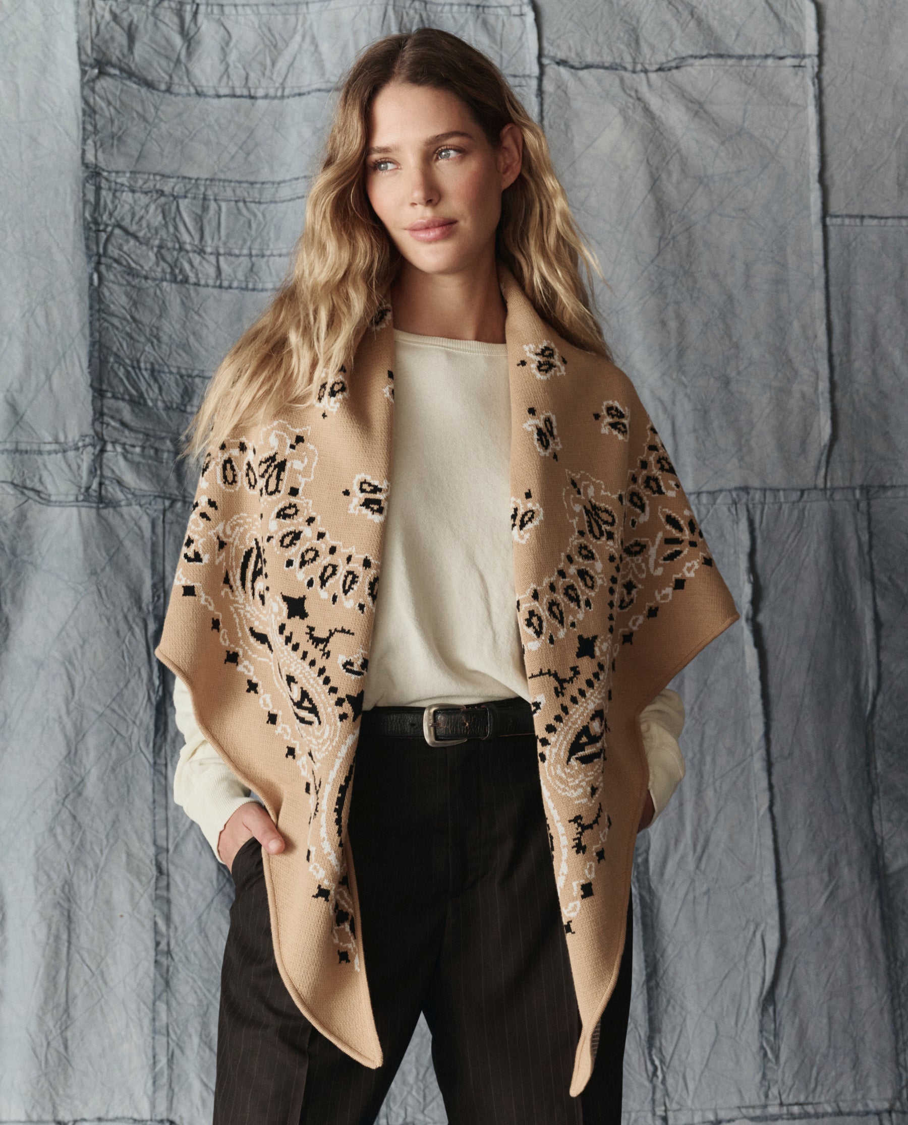 The Big Bandana Scarf. -- Camel – The Great.