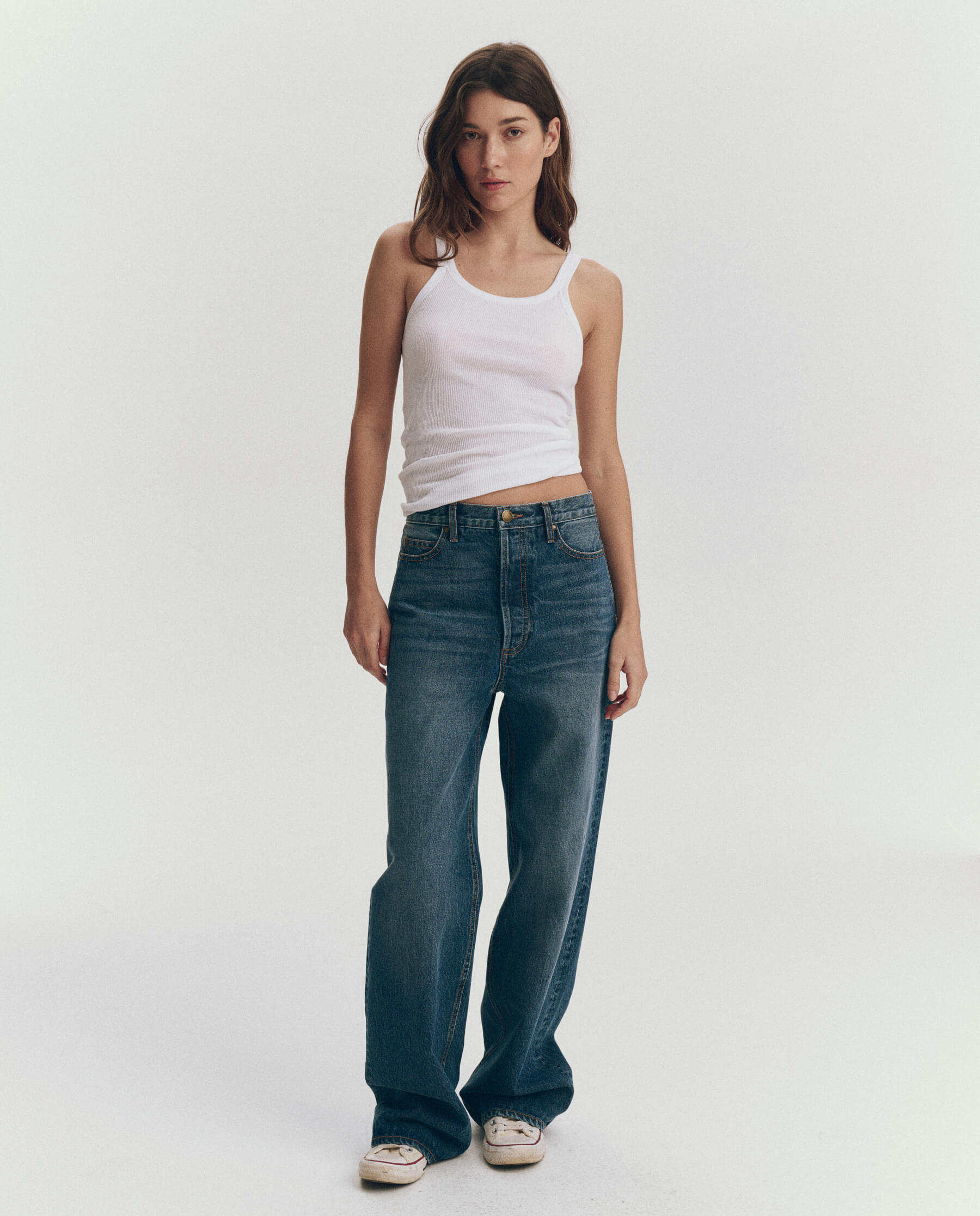 The Baby Rib Tank. -- True White – The Great.