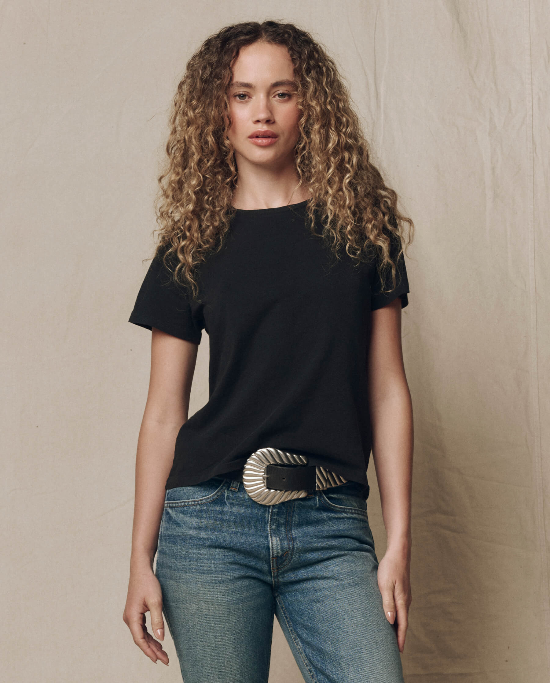 The Little Tee. Solid -- Almost Black – The Great