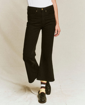 The Kick Bell Jean. -- Carbon DENIM BOTTOMS THE GREAT. FALL 23 AUGUST CAP