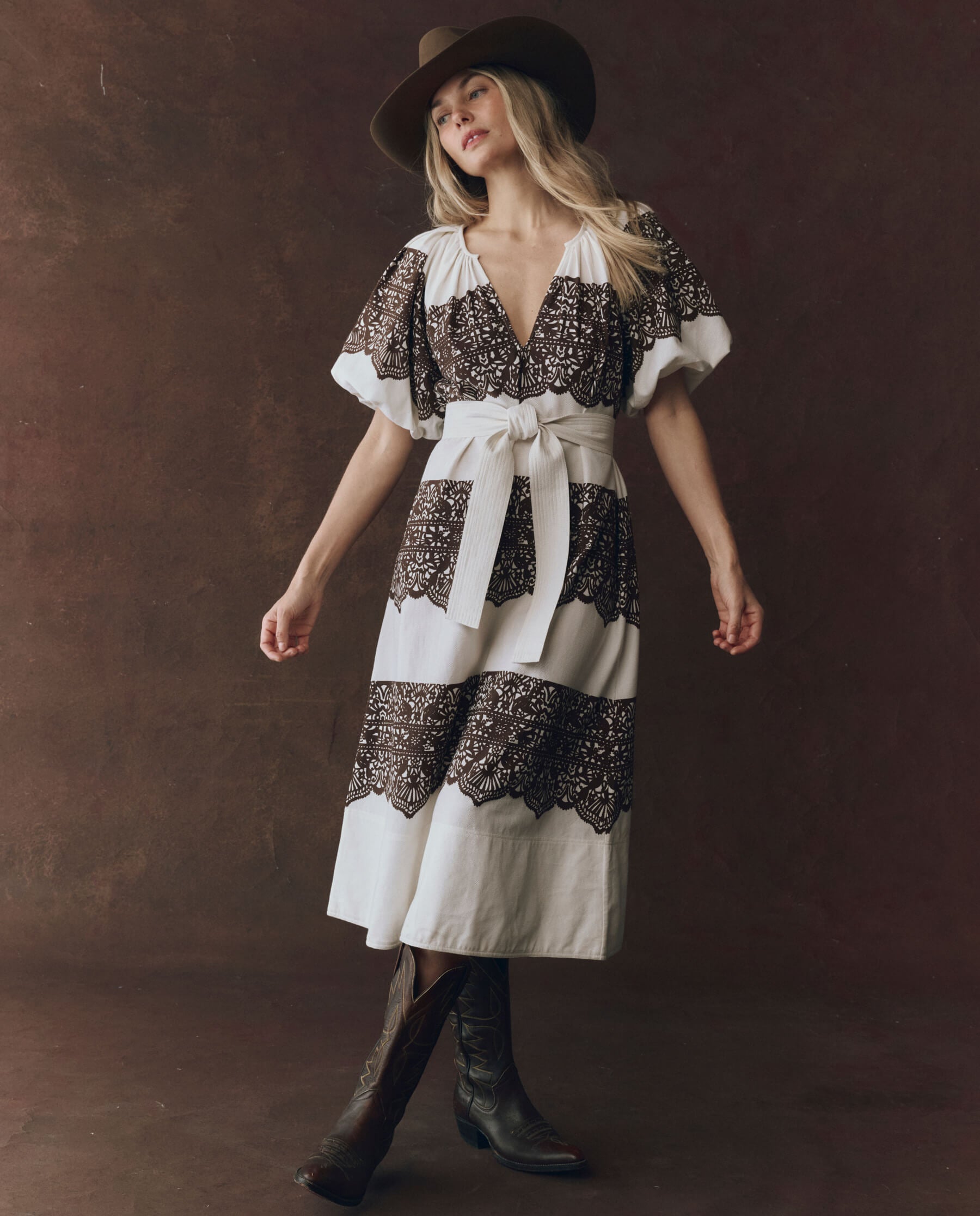 Western Dress Gaon Style Frock New Fashion Western Dress For Girls