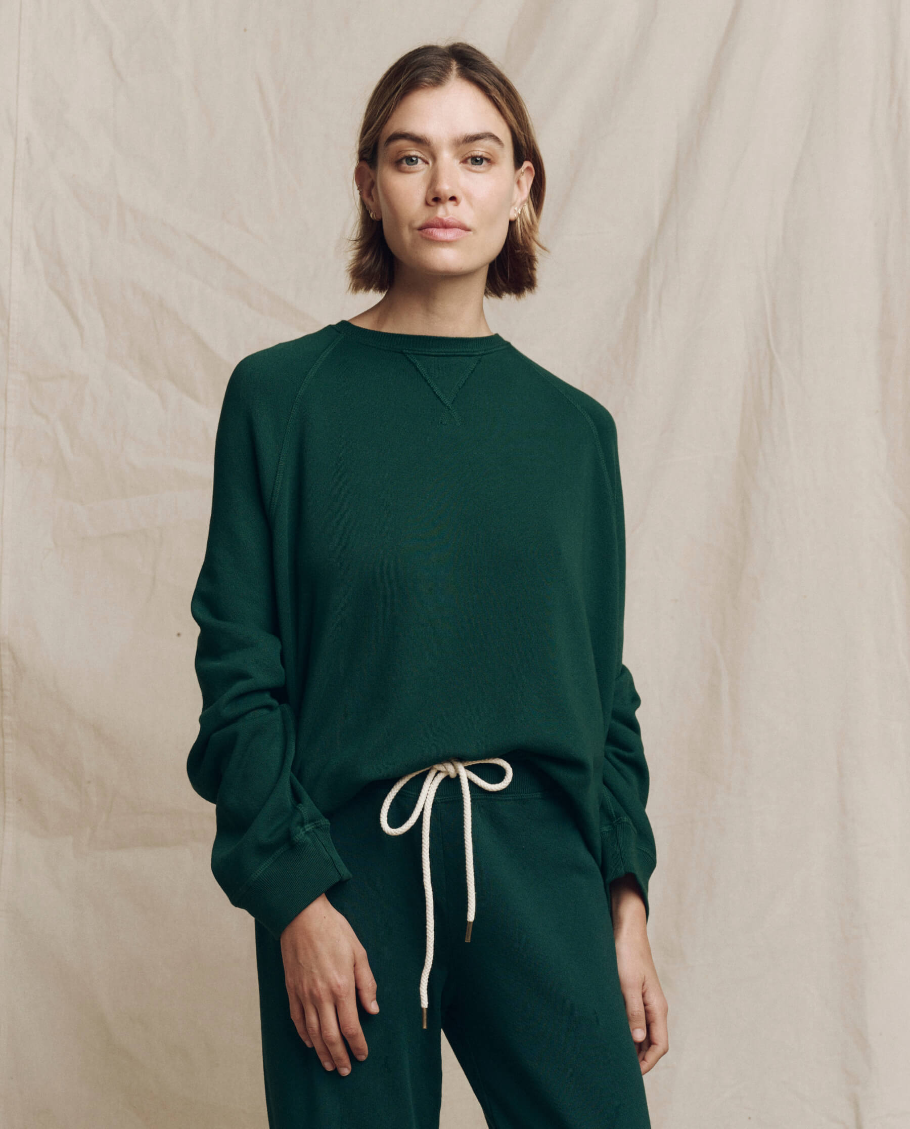 The GREAT. cheapest Slouch Sweatshirt in Heather Buttercup size 2