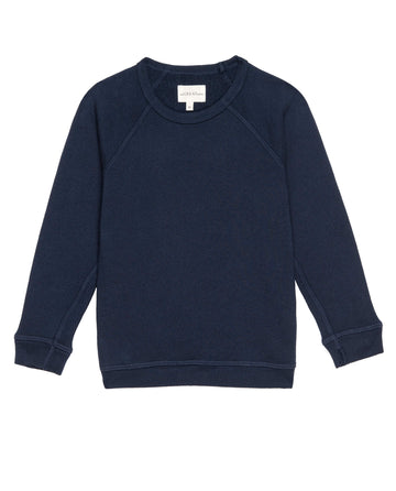 The Little College Sweatshirt. Solid -- True Navy SWEATSHIRTS THE GREAT. FALL 23 LITTLE
