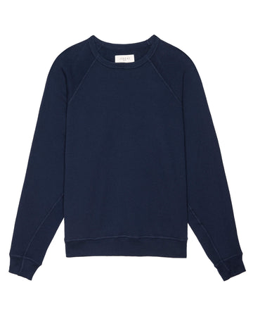 The Men's College Sweatshirt. -- True Navy SWEATSHIRTS THE GREAT. FALL 23 MEN