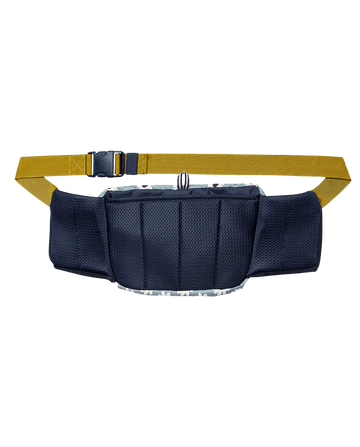 The Adventure Hip Pack - Falling Daisy Multi by THE GREAT. SP25 TGO features padded compartments and an adjustable strap, ideal for any adventure.