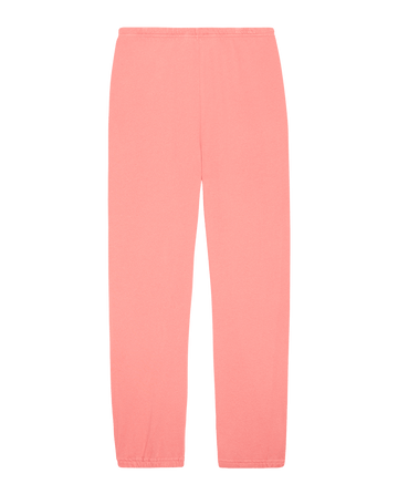 The Stadium Sweatpant in solid Confetti by THE GREAT. SP25 KNITS features an elastic waistband and cuffs for comfort, displayed on a plain white background.