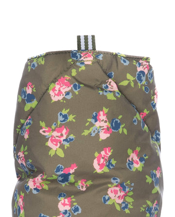 The Down Quilted Puffer Slipper. -- Cypress Basin Floral SHOE THE GREAT. FALL 24 TGO