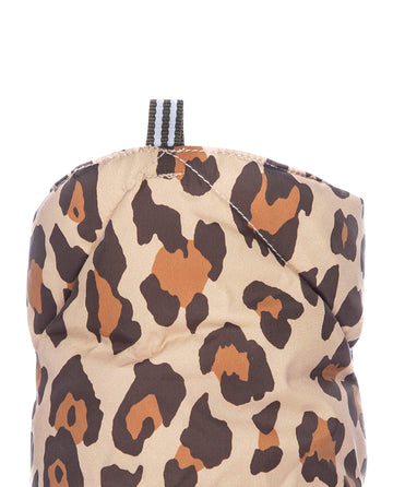 The Down Quilted Puffer Slipper. -- Snow Leopard SHOE THE GREAT. FALL 24 TGO