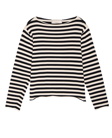 The Sailor Sweater. -- Black Stripe SWEATERS THE GREAT. FALL 24 COLLECTORS