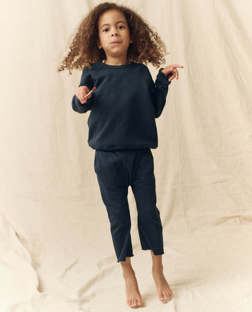 The Little College Sweatshirt. Solid -- True Navy SWEATSHIRTS THE GREAT. FALL 23 LITTLE