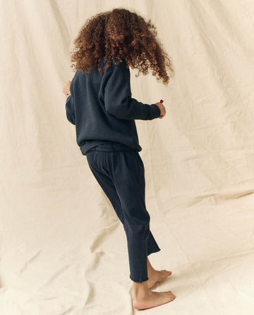 The Little College Sweatshirt. Solid -- True Navy SWEATSHIRTS THE GREAT. FALL 23 LITTLE