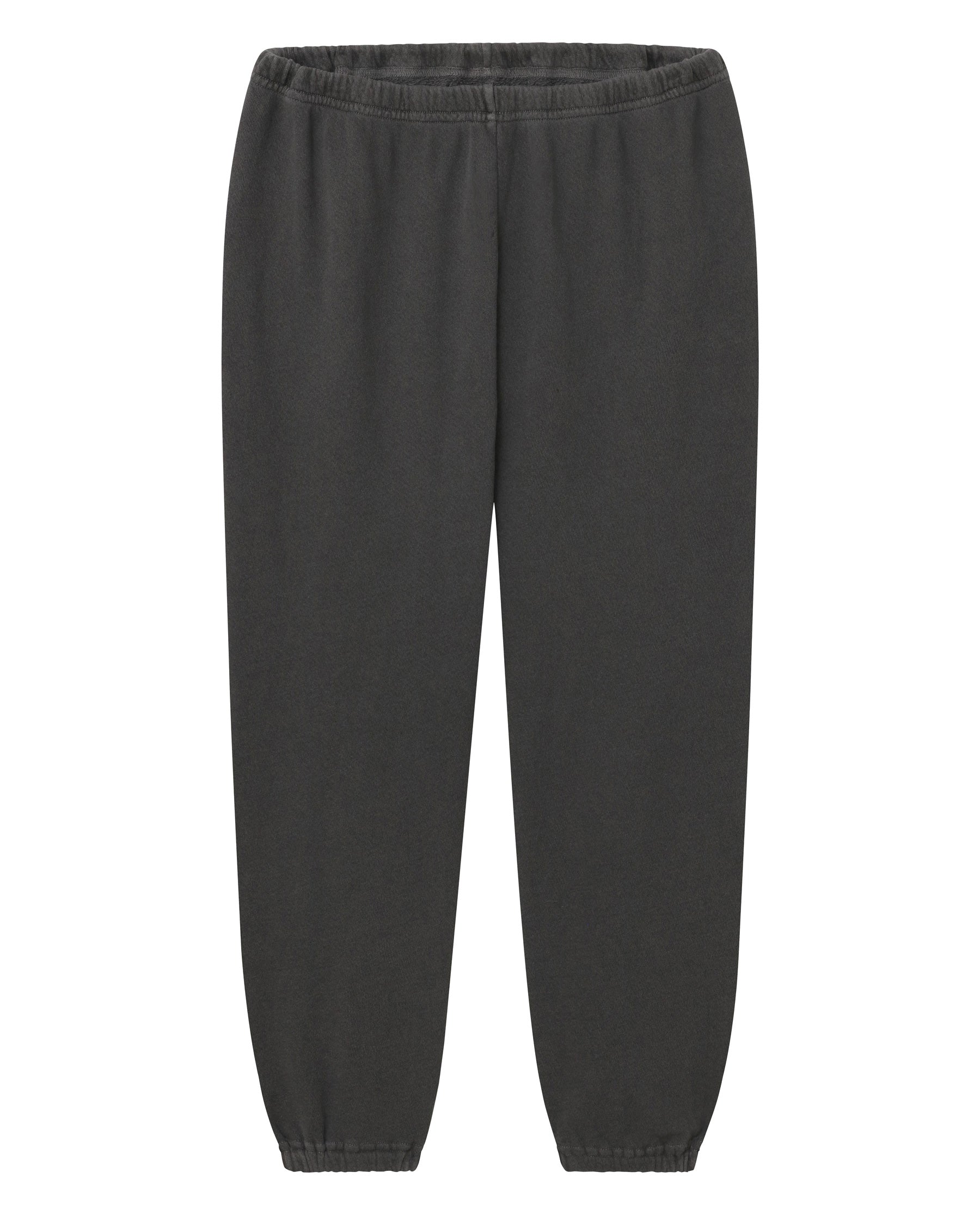 The Stadium Sweatpant. Solid -- WASHED BLACK SWEATPANTS THE GREAT. CORE KNITS