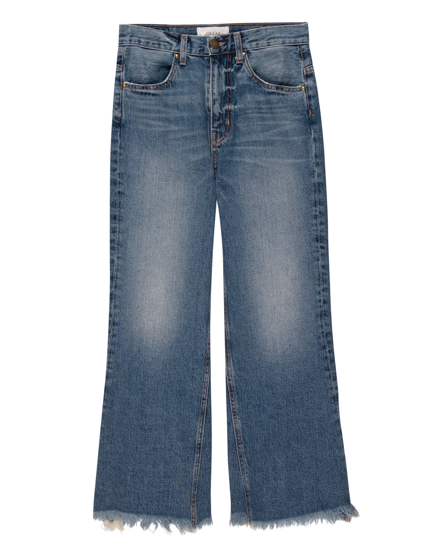 The Kick Bell Jean. -- Canopy Wash DENIM BOTTOMS THE GREAT. PS23