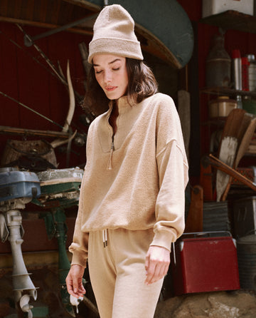 The Trail Sweatshirt. -- Oat SWEATSHIRTS THE GREAT. FALL21 D1 SALE