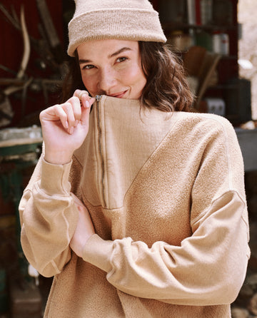 The Trail Sweatshirt. -- Oat SWEATSHIRTS THE GREAT. FALL21 D1 SALE