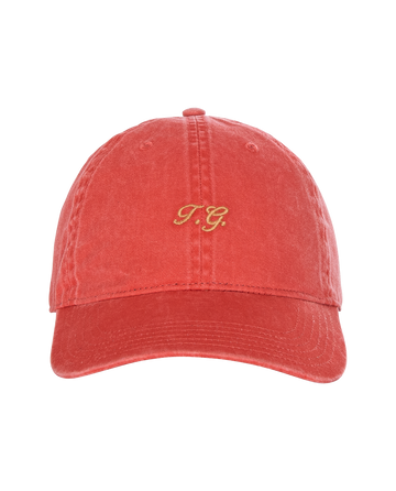 The Classic Baseball Hat. -- Bright Red