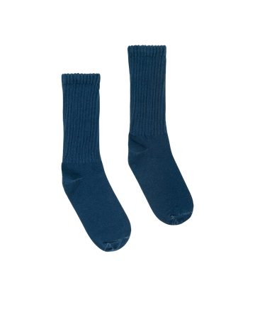The Classic Crew Sock. -- Navy