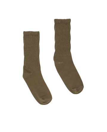 The Classic Crew Sock. -- Army