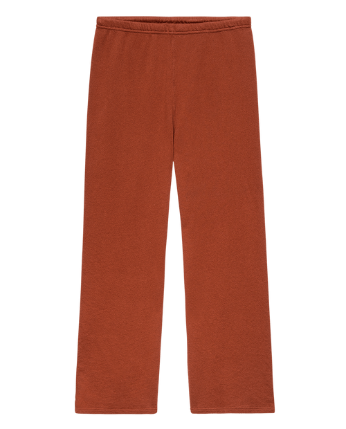 The Lap Sweatpant. Solid -- Brick