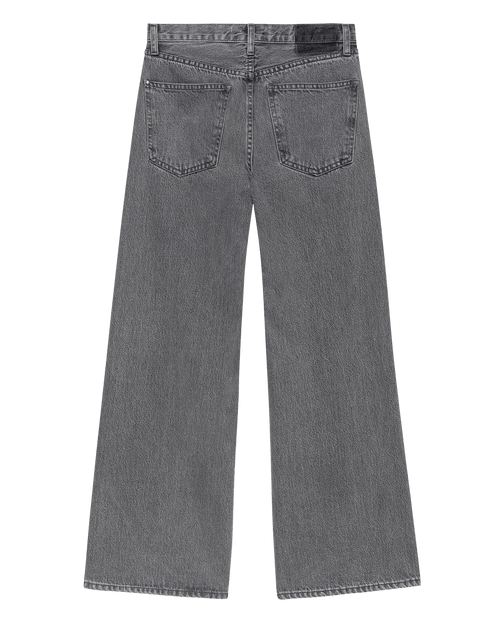 The Slouch Wide Leg Jean. -- Graphite Wash