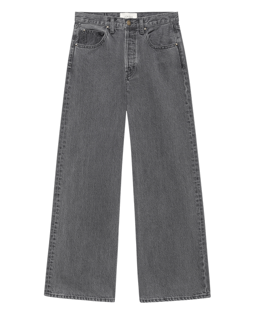 The Slouch Wide Leg Jean. -- Graphite Wash