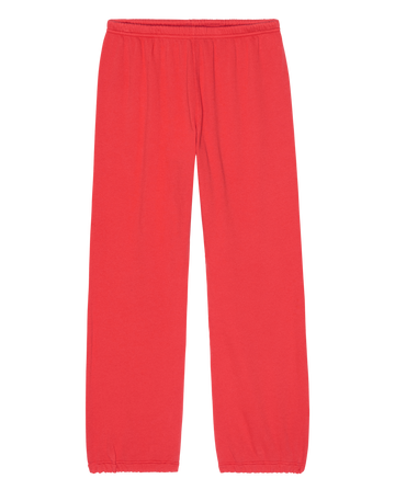 The Fleece Sport Sweatpant. Solid -- Bright Red