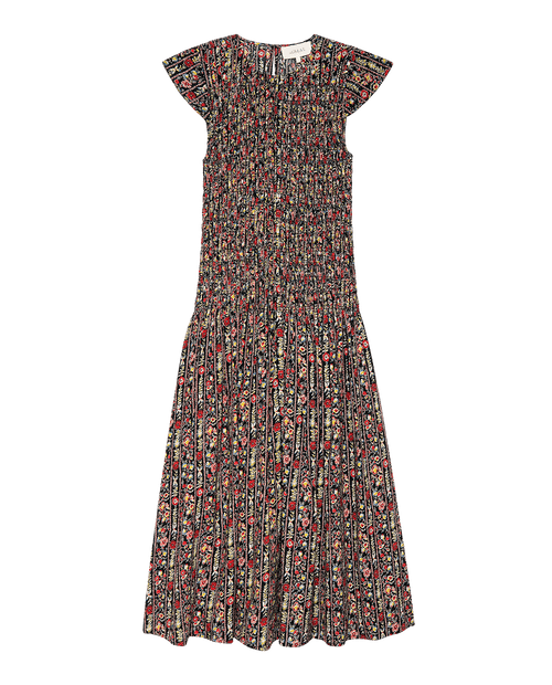 The Paramour Dress. -- Garland Print