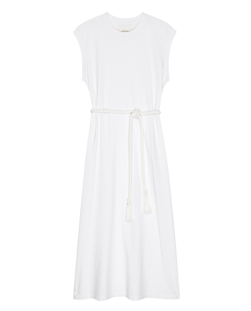 True White The Square Tee Dress The GREAT. True White / 0 True White The Square Tee Dress The GREAT. True White / 0