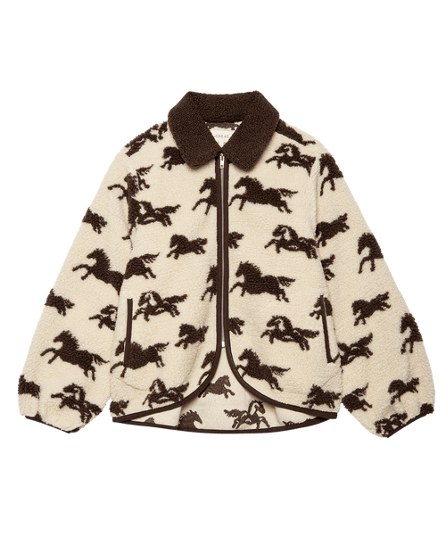 The Pasture Jacket. -- Cream with Hickory