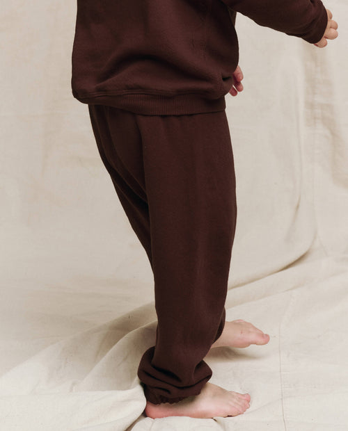 The Little Stadium Sweatpant. Solid -- Driftwood