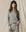 The Long Sleeve Slim Tee. Solid -- Heather Grey