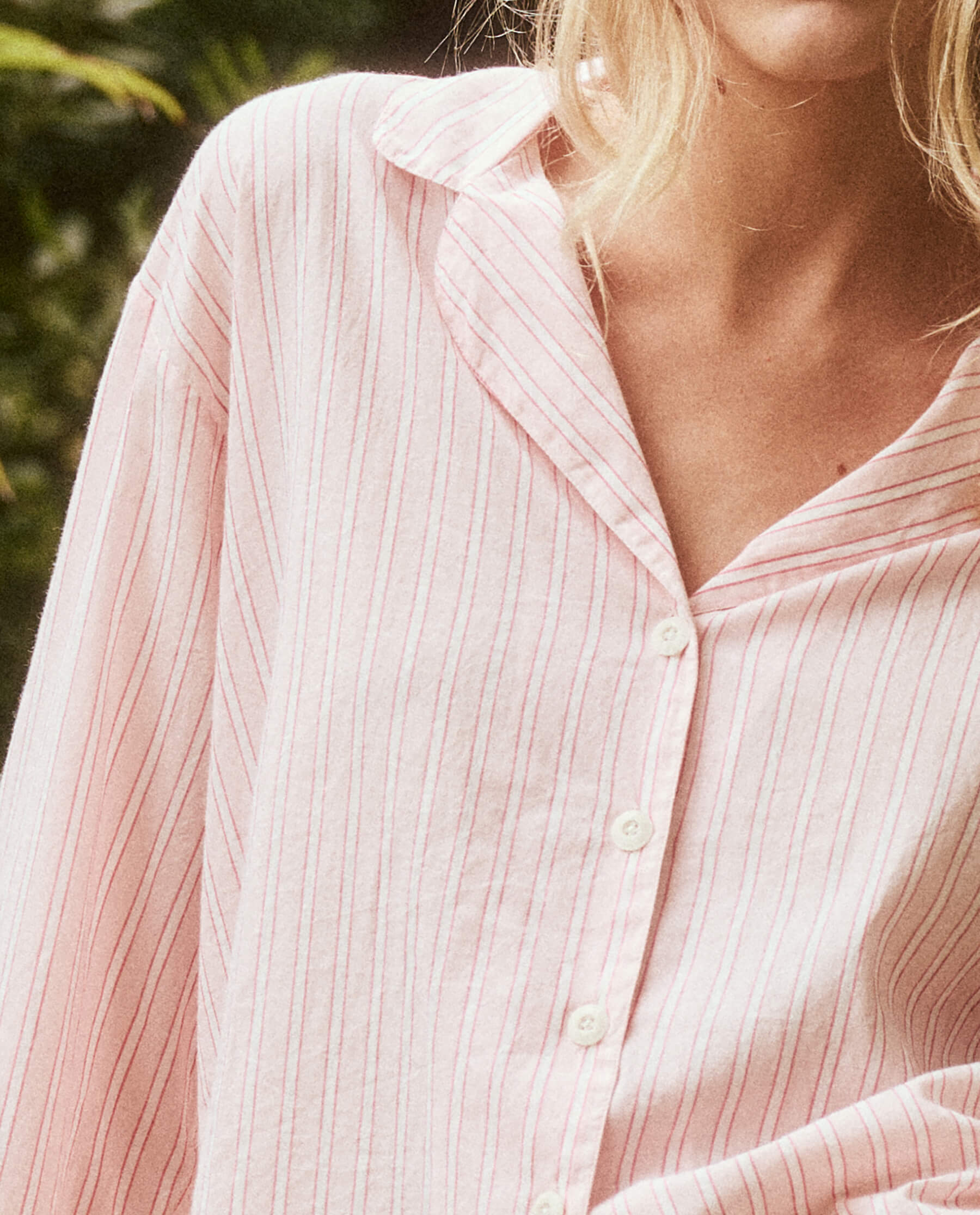 The Pajama Shirt. -- Slumber Stripe