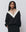 The Colorblock Plush Chalet Sweatshirt. -- Almost Black