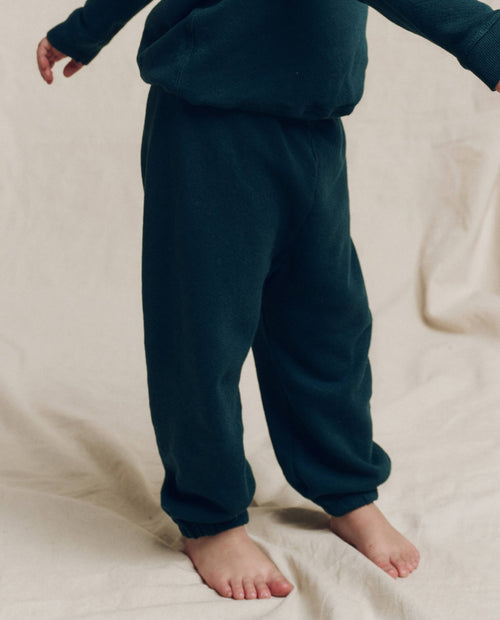 The Little Stadium Sweatpant. Solid -- Dark Slate