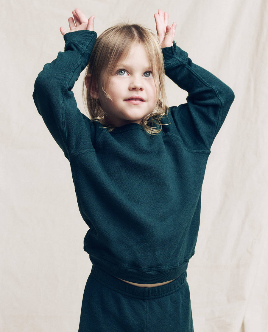 The Little College Sweatshirt. Solid -- Dark Slate