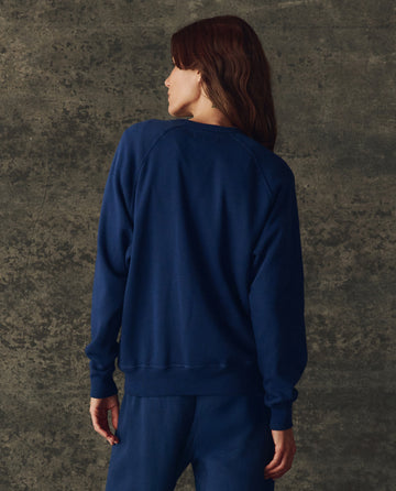 The Fleece Rookie Sweatshirt. Solid -- Navy