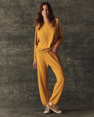 The Fleece Rookie Sweatshirt. Solid -- Bright Yellow