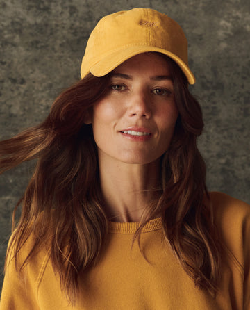 The Classic Baseball Hat. -- Bright Yellow