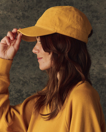 The Classic Baseball Hat. -- Bright Yellow