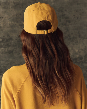The Classic Baseball Hat. -- Bright Yellow