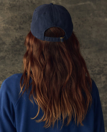 The Classic Baseball Hat. -- Navy