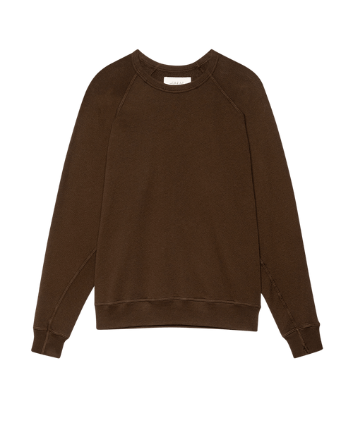 The College Sweatshirt. Solid -- Driftwood