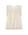 The Keepsake Lace Shell Top in cream from THE GREAT. H25 COLLECTION features sleeveless lace, pleated details, ruffled edges, and a round neckline, shown against a plain white background.