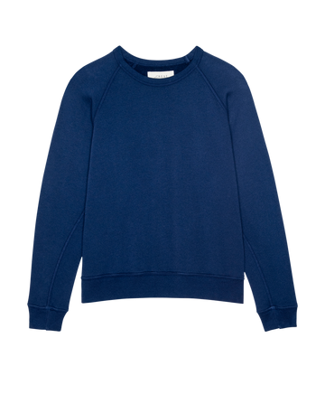 The Fleece Rookie Sweatshirt. Solid -- Navy