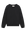 The Slouch Sweatshirt in Solid -- Almost Black by THE GREAT. CORE KNITS features a crew neck with long sleeves and ribbed cuffs, hem, and neckline. Its simple and plain design gives off a vintage sweatshirt vibe, made from 100% cotton for added comfort.