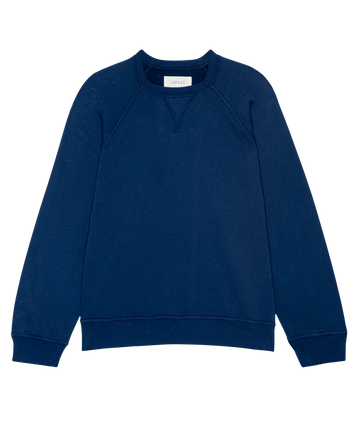 The Fleece Slouch Sweatshirt. Solid -- Navy