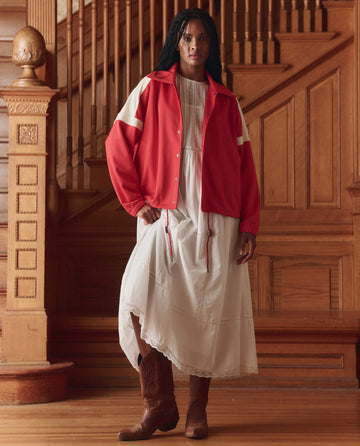 The Great The Trainer Jacket Poppy Red / 3
