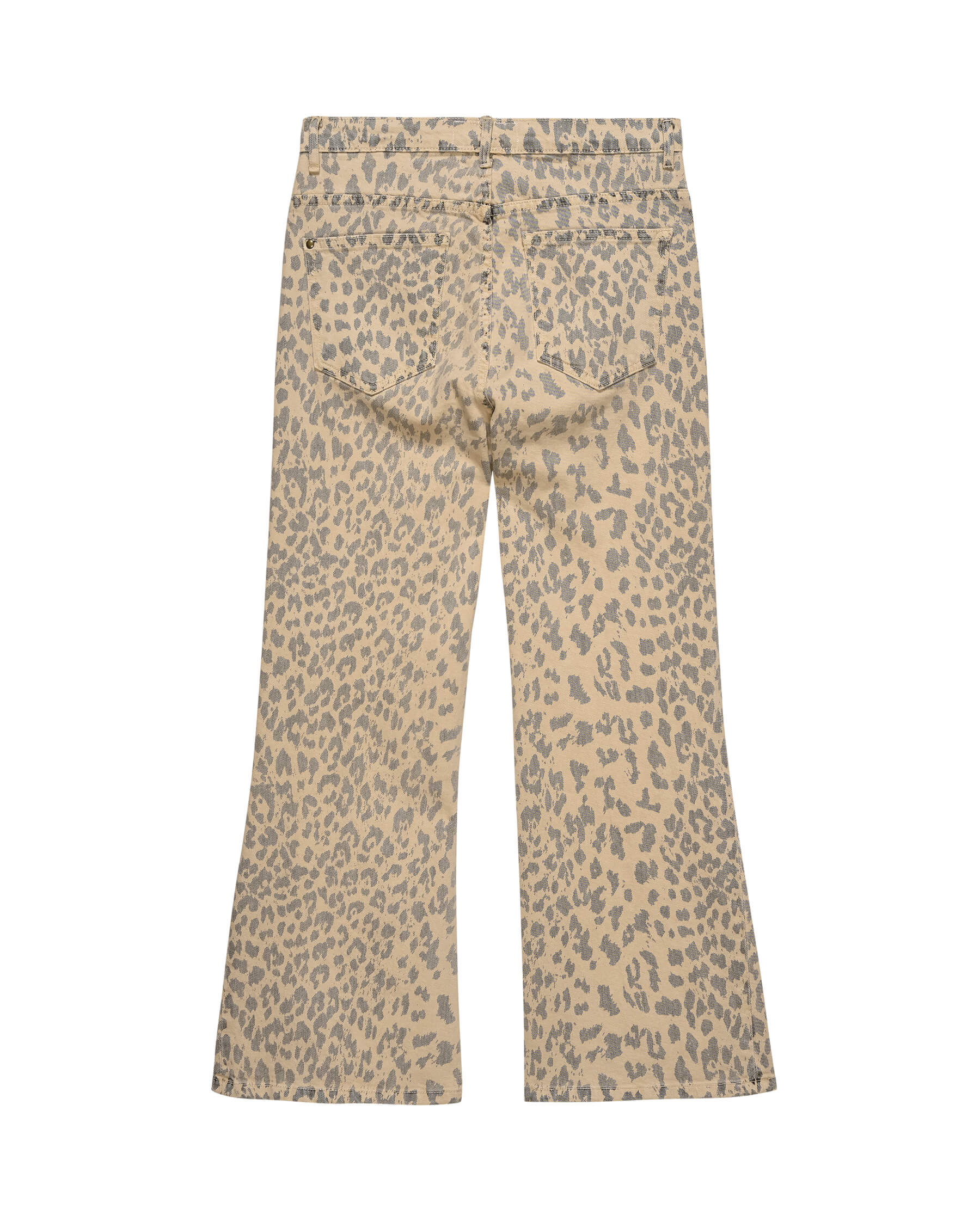 The Kick Bell Jean. -- Vintage Leopard