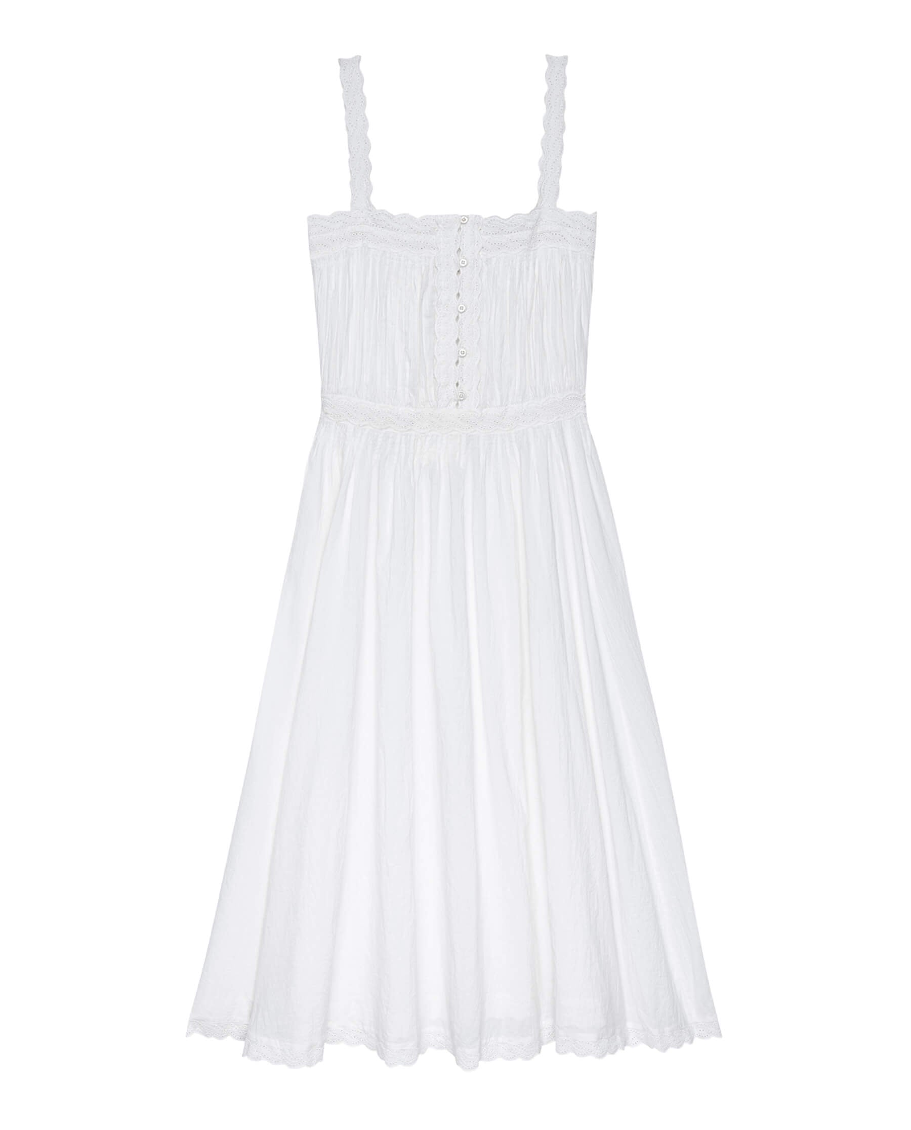 The Cachet Dress. -- White